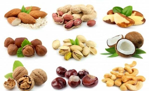 Healthy nuts for male potency