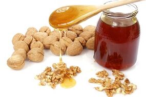 Walnuts and honey for potency