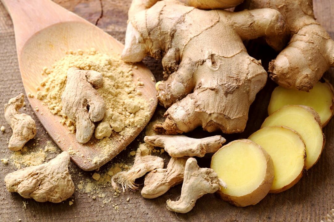 Ginger for potency